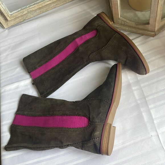 Sperry Top Sider Kids Zip Up Boots - 4 M - Excellent Condition - Picture 5 of 6